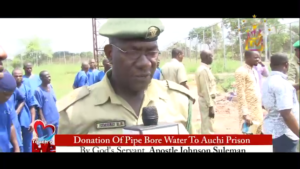 Apostle Johnson Suleman donated pipe bore water to auchi prison