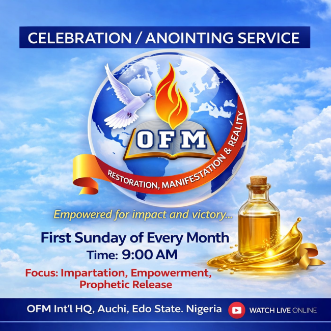 Global Anointing Service