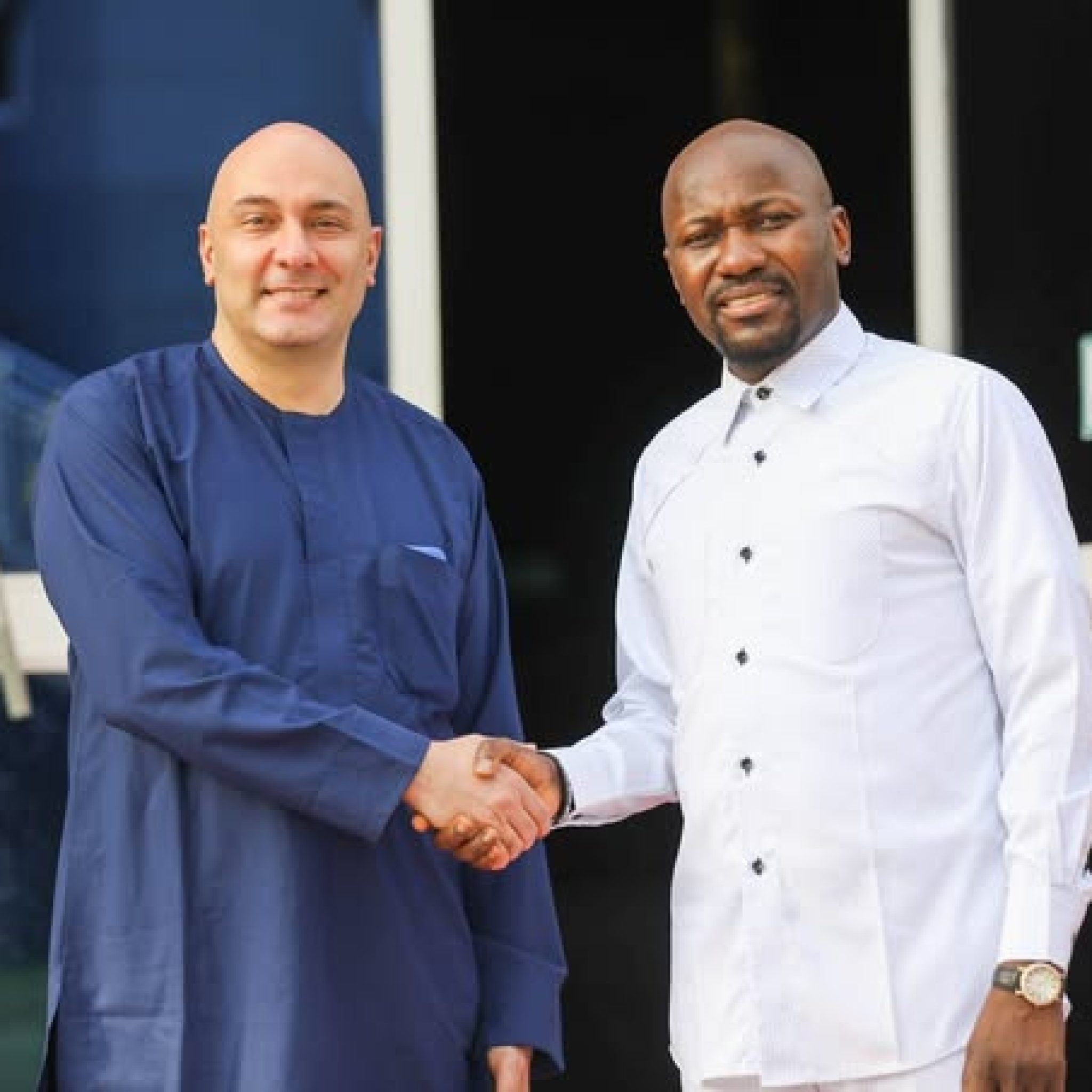 Deputy Italian Ambassador Pays Courtesy Visit To Apostle Johnson Suleman